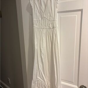 Vineyard Vines White Maxi Dress